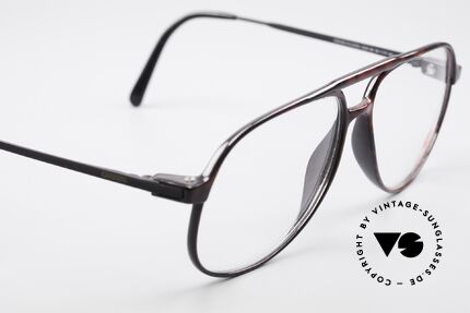 Carrera 5355 Carbon Fibre Aviator Frame, elegant coloring / pattern in a kind of 'root wood', Made for Men