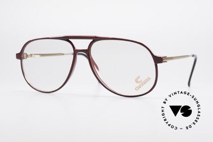 Carrera 5355 Carbon Fibre Aviator Glasses, Carrera 5355 Carbon Fibre vintage 90's eyeglasses, Made for Men