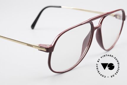 Carrera 5355 Carbon Fibre Aviator Glasses, noble coloring in a kind of 'ruby-colored / auburn', Made for Men