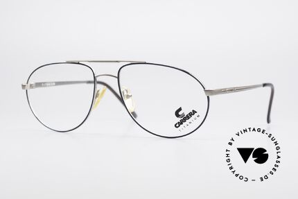 Carrera 5798 Titanium Vintage Eyeglasses, vintage TITANIUM Carrera eyeglasses from the 90s, Made for Men
