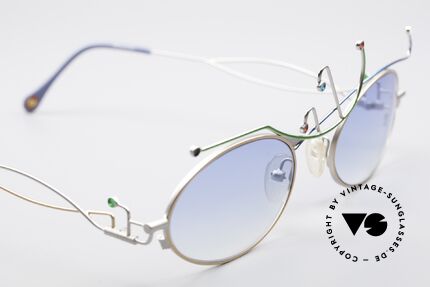 Casanova Primavera Limited 90's Sunglasses Fancy, NOS - unworn (like all our artistic vintage sunglasses), Made for Women