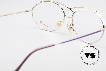 Casanova LC13 Gold Plated Ladies Glasses, NO retro glasses, but an unique old designer ORIGINAL!, Made for Women