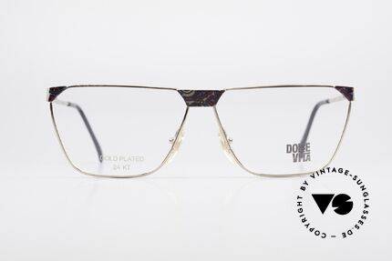 Casanova NM22 Dolce Vita 24kt Eyeglasses, gold-plated frame (a matter of course, at that time), Made for Men and Women