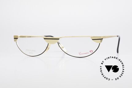 Casanova NM5 Gold Plated Reading Glasses, glamorous Casanova reading glasses from around 1985, Made for Men and Women