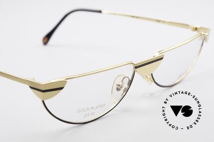 Casanova NM5 Gold Plated Reading Glasses, limited-lot production (rare, extravagant & sumptuous), Made for Men and Women