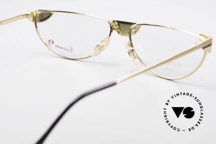 Casanova NM5 Gold Plated Reading Glasses, meanwhile, a collector's item, worldwide (true vintage), Made for Men and Women
