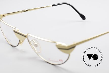 Casanova NM5 Gold Plated Reading Glasses, NOS - unworn (like all our artistic vintage eyeglasses), Made for Men and Women