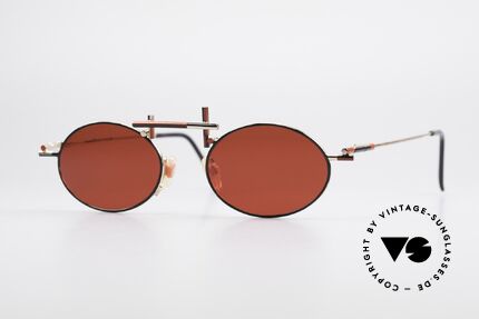 Casanova RVC6 Industrial Steampunk Shades, very interesting vintage 80's sunglasses by CASANOVA, Made for Men and Women
