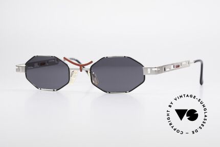 Casanova CLC2 Industrial Steampunk Shades, very interesting vintage 80's sunglasses by CASANOVA, Made for Men and Women