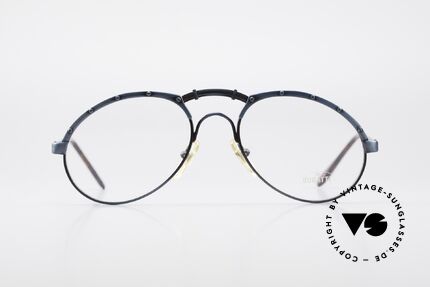 Bugatti 12028 Rare 80's Men's Eyeglasses, legendary 'tear drop' design by Bugatti of the 80s, Made for Men