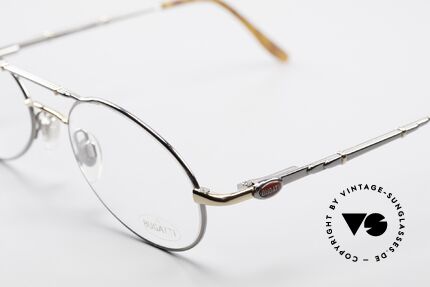 Bugatti 09992 Men's 90's Vintage Eyeglasses, unworn, incl. case (like all our vintage Bugatti specs), Made for Men