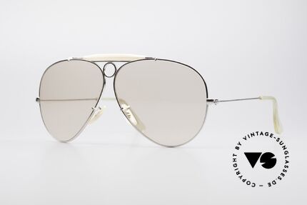Ray Ban Shooter Gold Filled & Changeable Lens, B&L RAY-BAN designer sunglasses of the 1980's, Made for Men