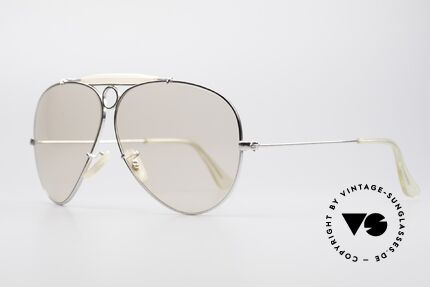 Ray Ban Shooter Gold Filled & Changeable Lens, with orig. Bausch&Lomb mineral lenses in 62mm, Made for Men