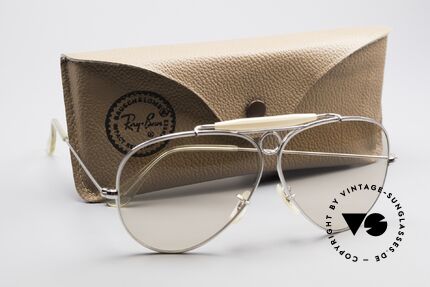 Ray Ban Shooter Gold Filled & Changeable Lens, never worn (like all our vintage Ray Ban eyewear), Made for Men