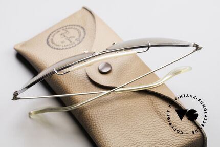 Ray Ban Shooter Gold Filled & Changeable Lens, NO retro shades, but a rarity made in USA + case, Made for Men