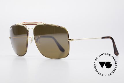Ray Ban Explorer Large Tortuga Frame Brown Mirrored, Tortuga Edition with brown-mirrored B&L lens, Made for Men