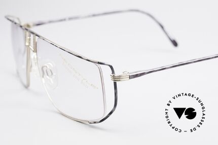 Neostyle Jet 30 Small True Vintage No Retro Frame, brilliant frame coloring 'gold-granite', small size 58/13, Made for Men and Women