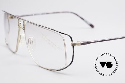 Neostyle Jet 30 Large True Vintage No Retro Frame, brilliant frame coloring 'gold-granite', large size 62/13, Made for Men