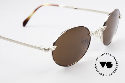 Neostyle Holiday 965 Oval Folding Sunglasses 90's, NO RETRO shades, but a rare ORIGINAL with case, Made for Men and Women