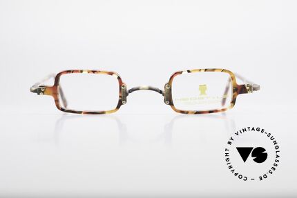 Neostyle Bistro 172 Square Vintage Unisex Frame, great combination of colors, pattern & materials, Made for Men and Women