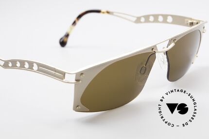 Neostyle Holiday 968 Vintage Steampunk Sunglasses, NO RETRO shades, but a rare ORIGINAL with case, Made for Men