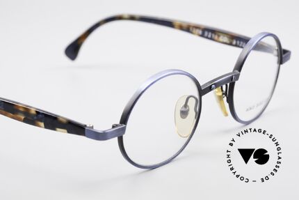 Alain Mikli 1218 / 3218 Round Designer Glasses 90's, frame can be glazed with optical lenses or sun lenses, Made for Men and Women