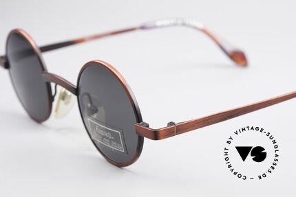 Alain Mikli 6684 / 7684 Round Designer Shades 90's, unworn NOS (like all our rare vintage Mikli shades), Made for Men and Women