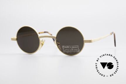 Alain Mikli 7684 / 6684 Round Vintage Sunglasses 90s, vintage Alain MIKLI designer sunglasses from 1990, Made for Men and Women