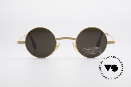 Alain Mikli 7684 / 6684 Round Vintage Sunglasses 90s, timeless unisex model, top quality, made in France, Made for Men and Women