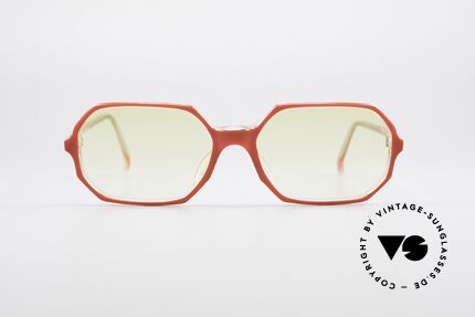 Alain Mikli 065 / 630 Octagonal Sunglasses Ladies, FLASHY octagonal shape with "MIKLI RED", Made for Women