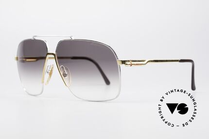 Boeing 5704 Original 80's Pilots Shades, integrated shock-absorbers and self-adjusting pads, Made for Men