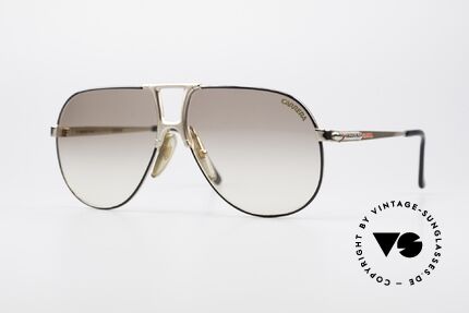 Boeing 5731 Small 80's Aviator Sunglasses, 'The Boeing Collection by Carrera' - SMALL size 57/12, Made for Men and Women