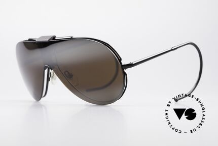 Cebe 2000 Rare Ral­lye Sports Shades, removable SUN CLIP (usable as regular eyeglasses, too), Made for Men