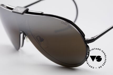 Cebe 2000 Rare Ral­lye Sports Shades, mirrored sun-shade (for high sun intensity), 100% UV!, Made for Men