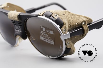 Cebe 385 Walter Cecchinel Ski Shades, adjustable temples & side shields (for a perfect fitting), Made for Men and Women