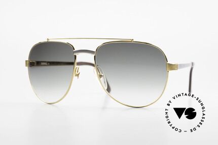 Dunhill 6029 Gold Plated Luxury Sunglasses, brilliant Comfort-Fit: hinges joint on the bridge, Made for Men
