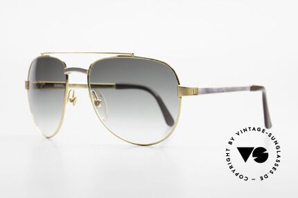 Dunhill 6029 Gold Plated Luxury Sunglasses, gold-plated & rhodanized frame = luxury shades, Made for Men