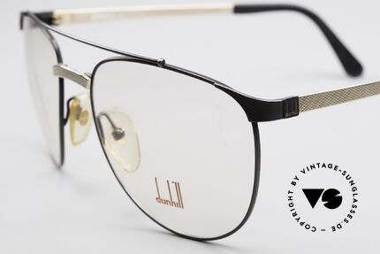 Dunhill 6034 Luxury Eyeglasses 80s Barley, an elegant vintage classic with Aston Martin case, Made for Men