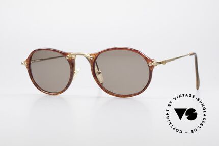 Dunhill 6154 Oval Luxury Sunglasses 90's, oval Dunhill designer sunglasses from the 1990's, Made for Men