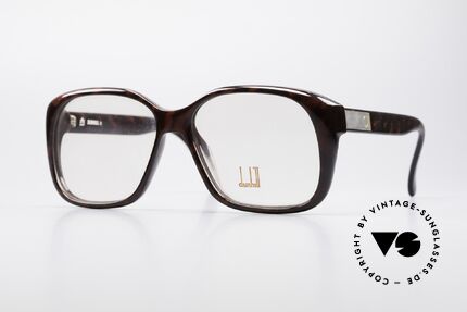 Dunhill 6013 Old School Goliath Frame 80s, vintage designer eyeglass-frame by Dunhill from 1983, Made for Men
