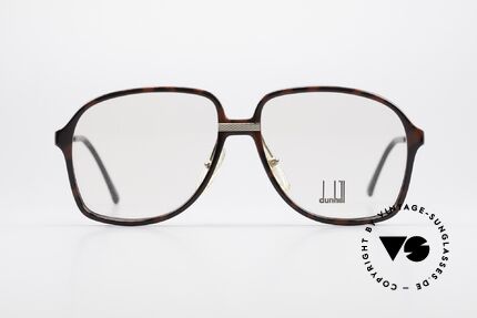 Dunhill 6053 80's Vintage Eyeglasses Men, combination of finest materials: gold-plated temples, Made for Men