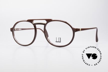 Dunhill 6114 Oval Round Vintage Frame 90s, oval round vintage eyeglass-frame by A. DUNHILL, Made for Men