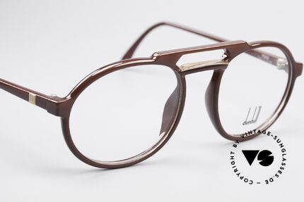 Dunhill 6114 Oval Round Vintage Frame 90s, unworn (like all our rare vintage Dunhill eyeglasses), Made for Men