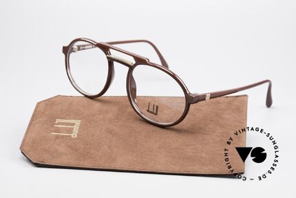 Dunhill 6114 Oval Round Vintage Frame 90s, NO retro design, but authentic old 1990's commodity, Made for Men