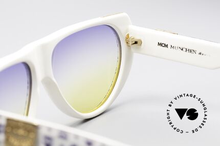 MCM München A1 Designer Sunglasses Hip Hop, NO RETRO, but a rare 80's original + Lacoste case, Made for Men and Women