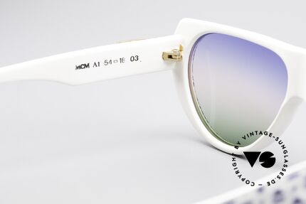 MCM München A1 Hip Hop Designer Sunglasses, new old stock; like all our vintage MCM sunglasses, Made for Men and Women
