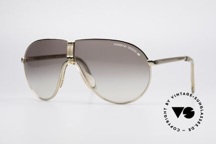 Porsche 5622 Rare 80's Folding Sunglasses Details