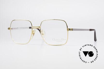 Christian Dior 2329 Dior Monsieur Vintage Frame, vintage glasses of the legendary DIOR Monsieur Series, Made for Men