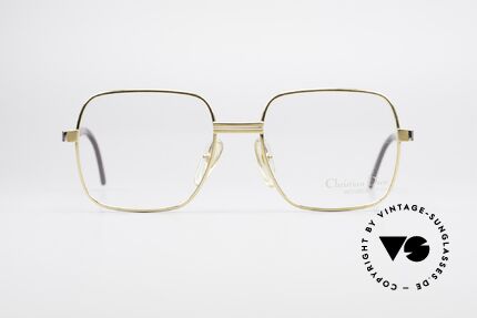 Christian Dior 2329 Dior Monsieur Vintage Frame, GOLD-PLATED frame with spring hinges (built to last), Made for Men