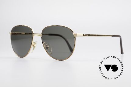 Christian Dior 2754 Round Panto Vintage Shades, double-coloured frame with flexible spring hinges, Made for Men and Women